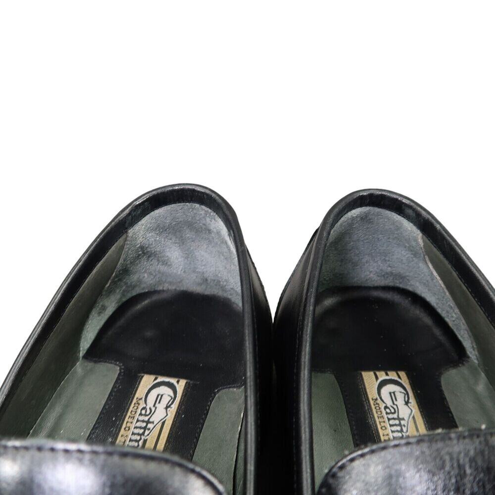 Calimod Shoes Mens 41 Loafer Moccasin Classic Slip On Leather Lifestyle Black - Picture 14 of 16